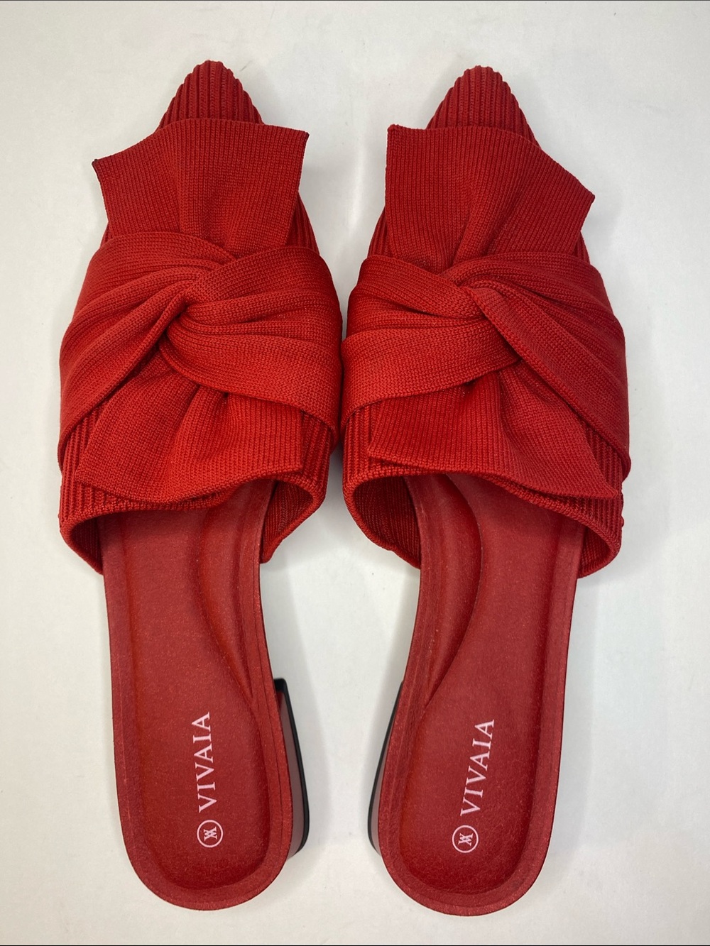 VIVAIA Knit Bow Mule Heels
Women’s Size 38 / US 7.5-8